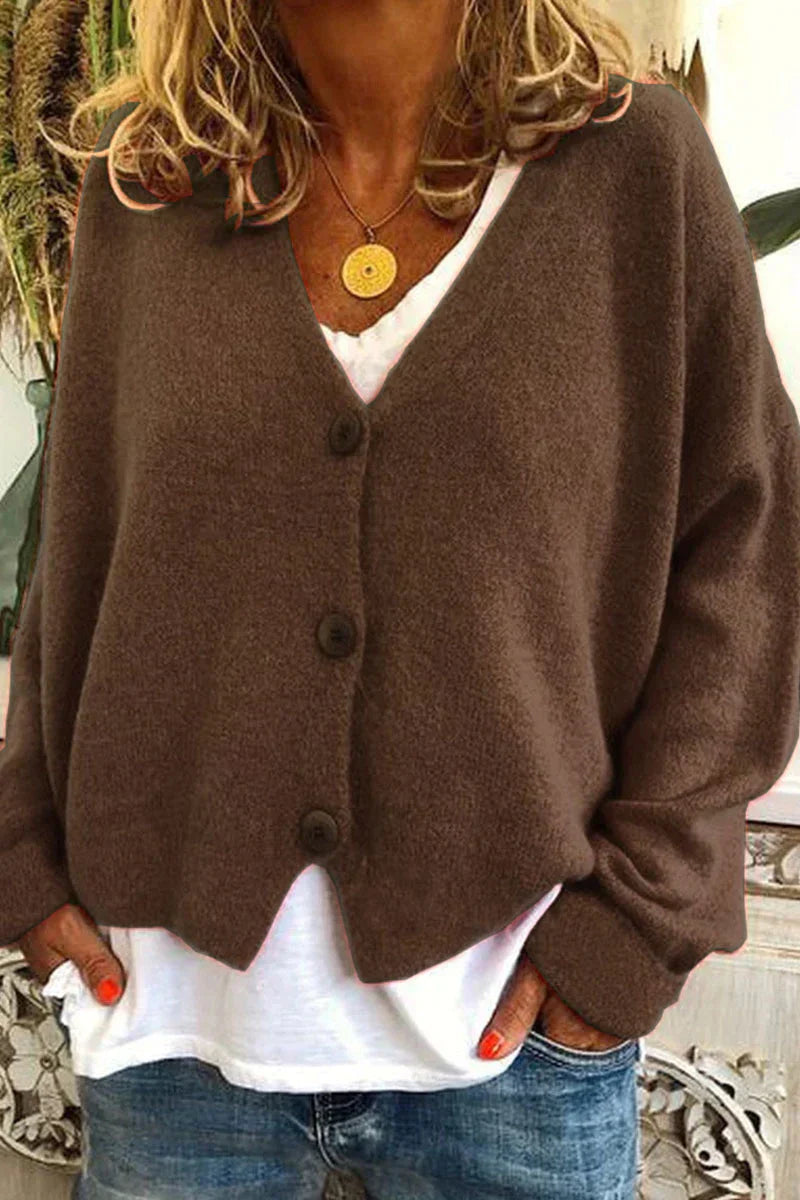 Vianne Gebreide Cardigan – Tijdloze Klasse met Ultiem Comfort