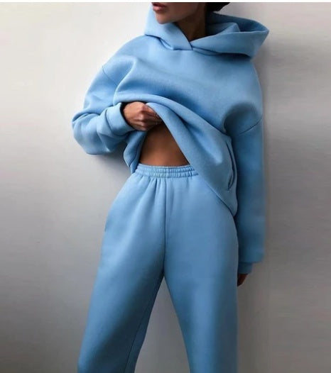 Nymara – Oversized Joggingpak met Hoodie en Sweatpants