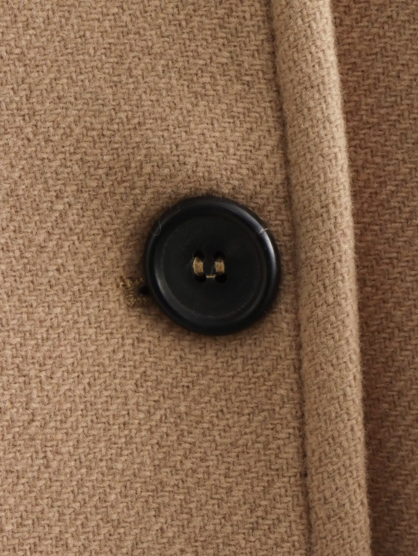 Trendy Oversized Wollen Jas