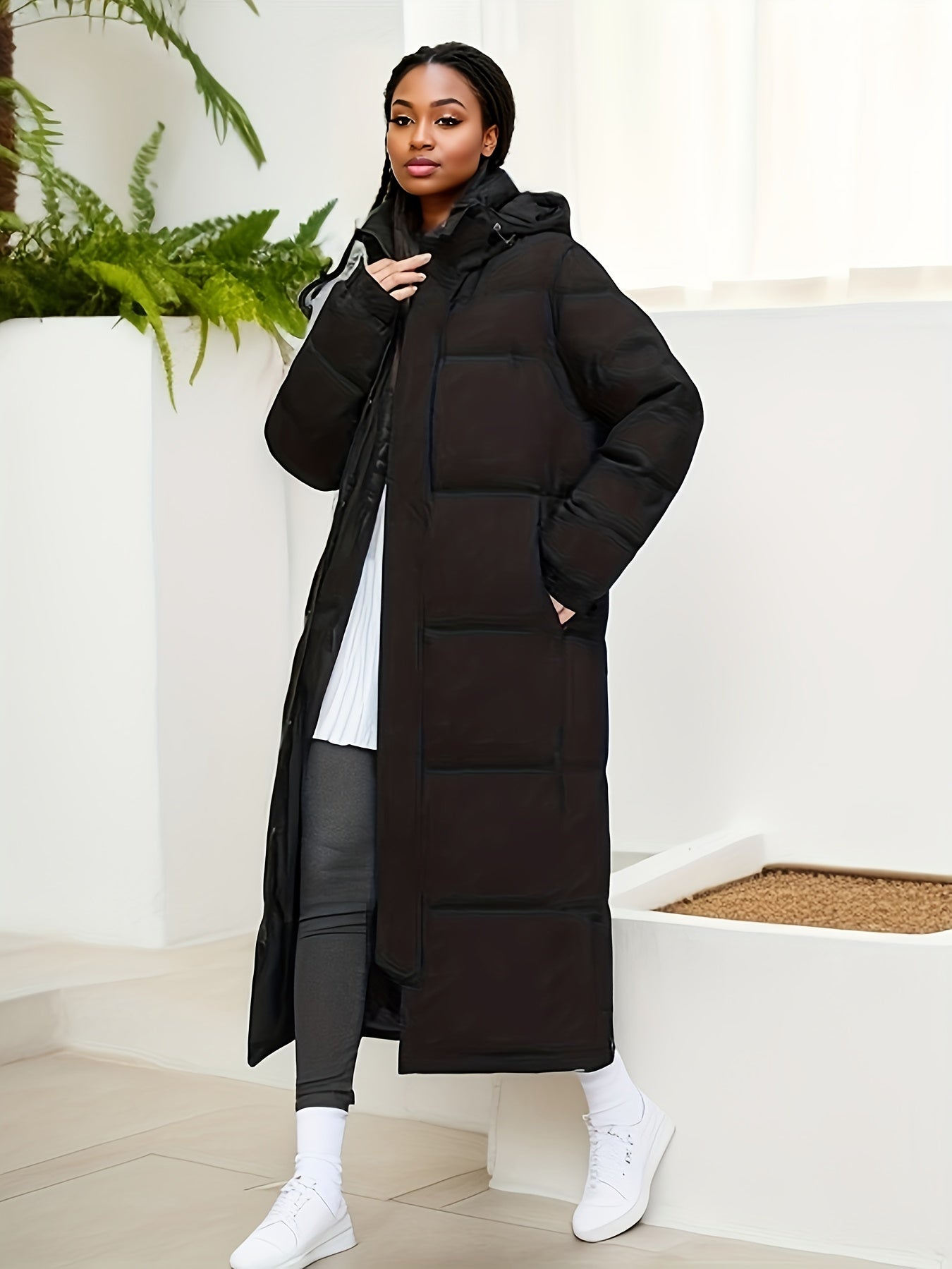 Clarine Winter Parka – lange damesparka met warme voering en elegante uitstraling