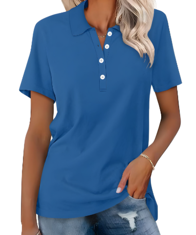 Noelia – Klassiek dames poloshirt met ademende pasvorm en tijdloze stijl