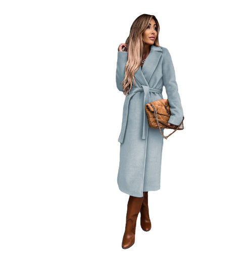 Elegante Lange Trenchcoat