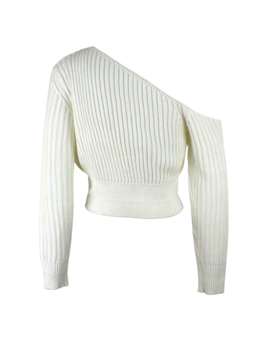 Alenia Linnen Top – Moderne Frisheid met Asymmetrisch Design