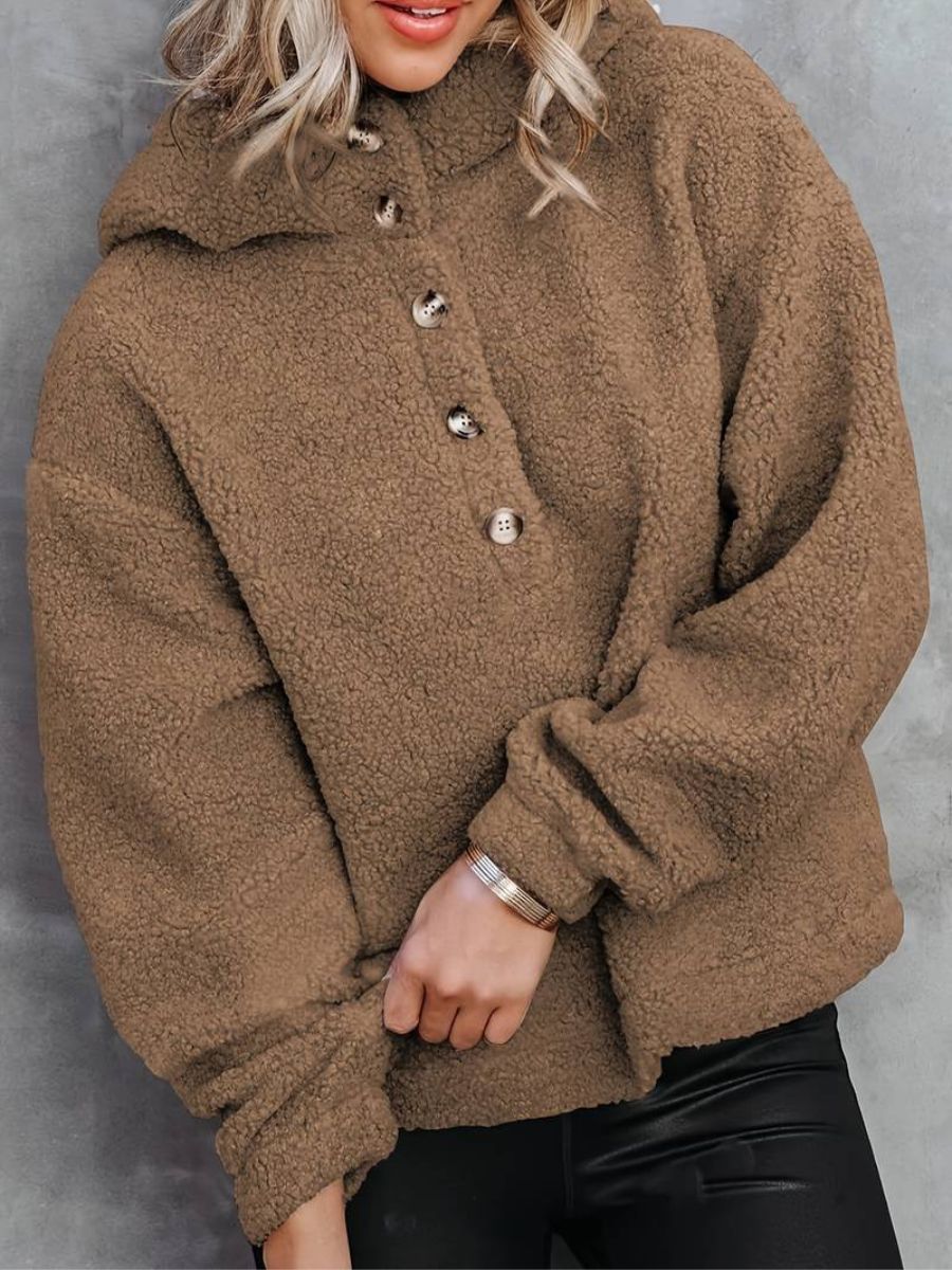 Nivara Hoodie – Zachte Trui met Luxe Details