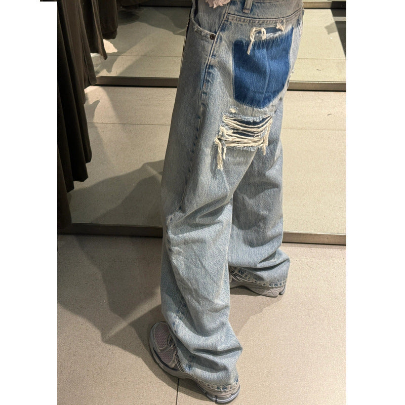 Amerikaanse Straight Fit Jeans