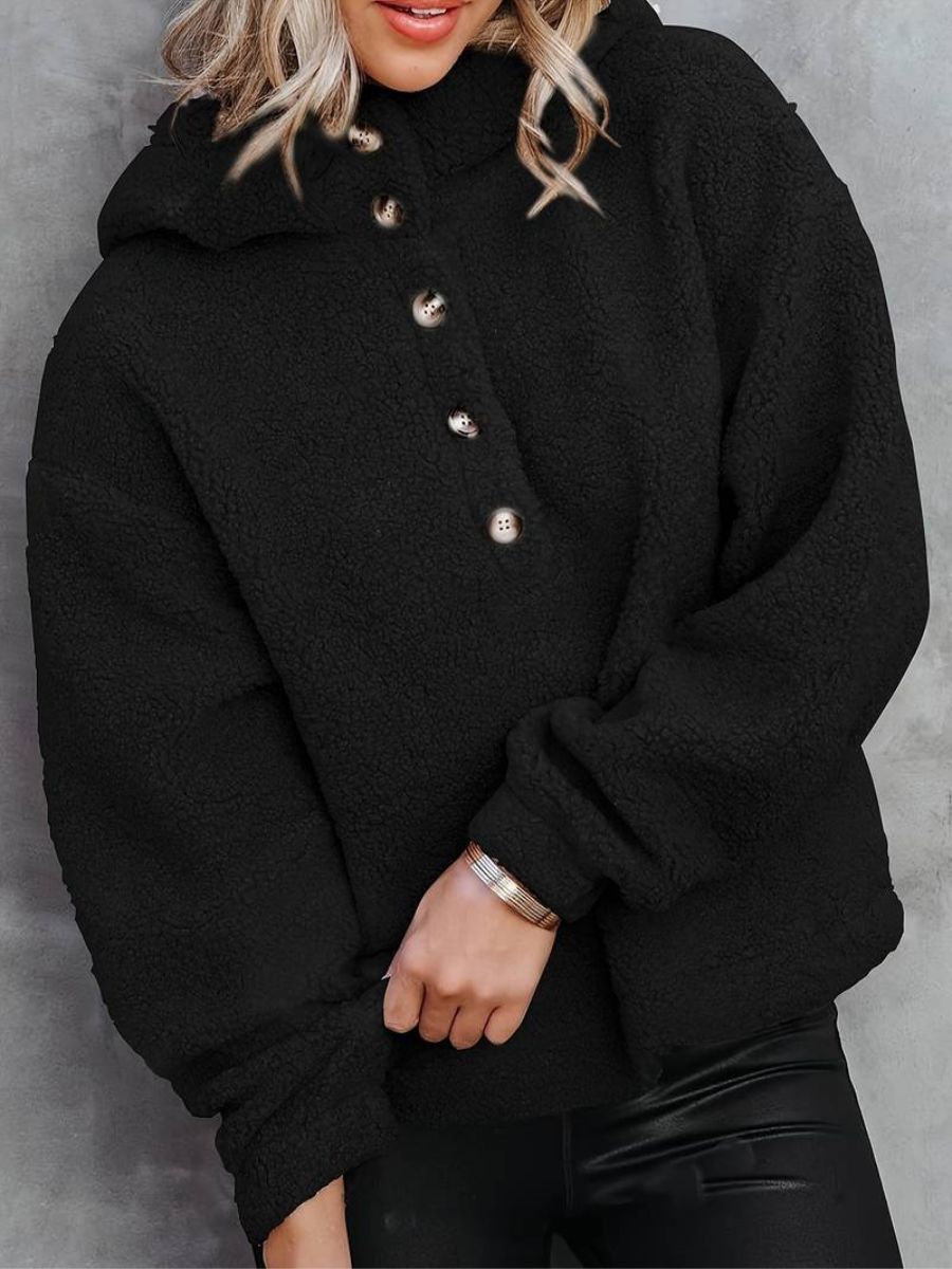 Nivara Hoodie – Zachte Trui met Luxe Details