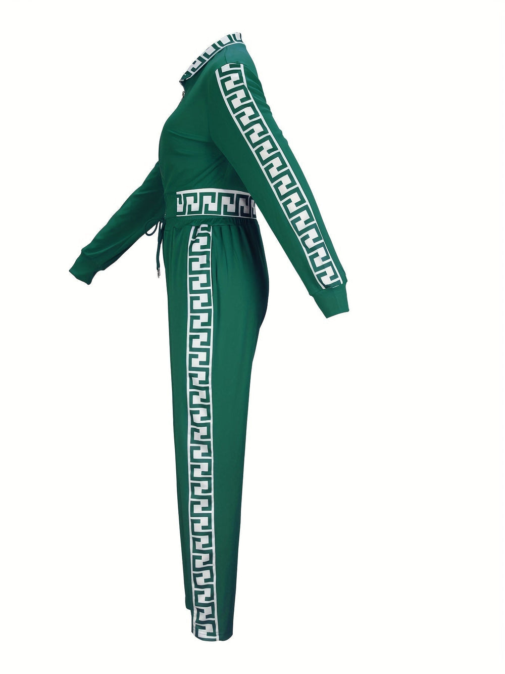 Noelle Set – Moderne Tweedelige Set met Subtiele Printdetails