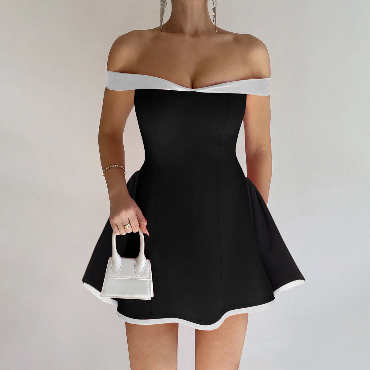 Strapless Slim Fit Jurk