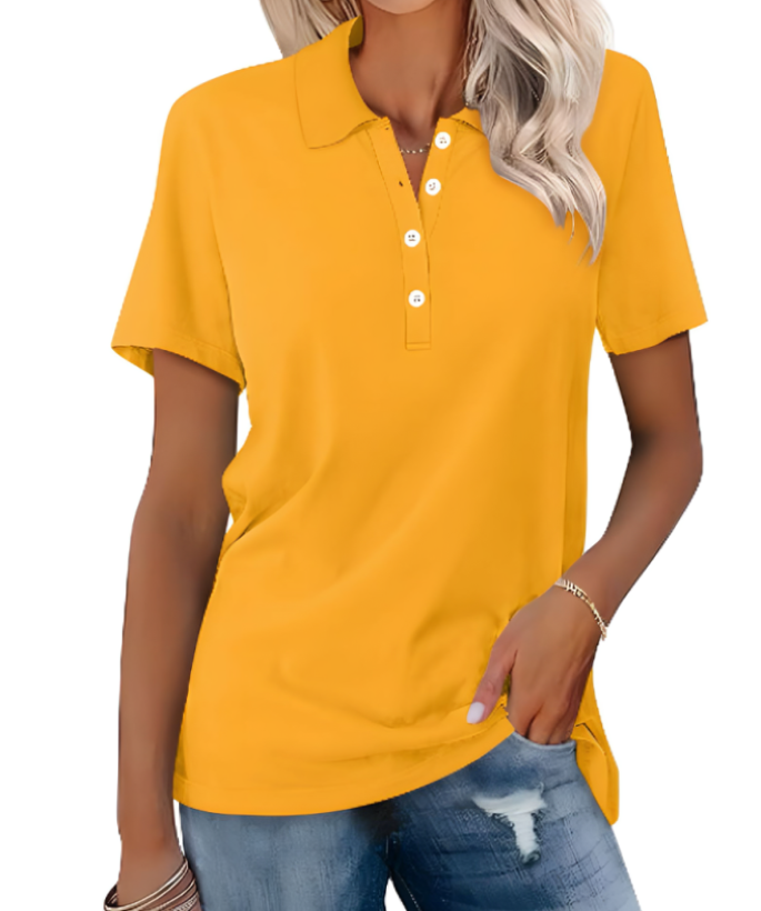 Noelia – Klassiek dames poloshirt met ademende pasvorm en tijdloze stijl