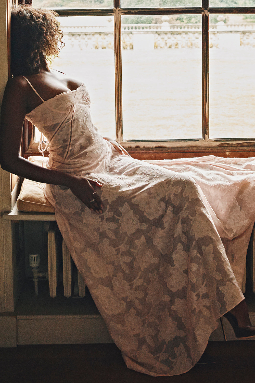 Seraphina - Stijlvolle Maxi Jurk van Luxe Viscose met Verfijnde Details