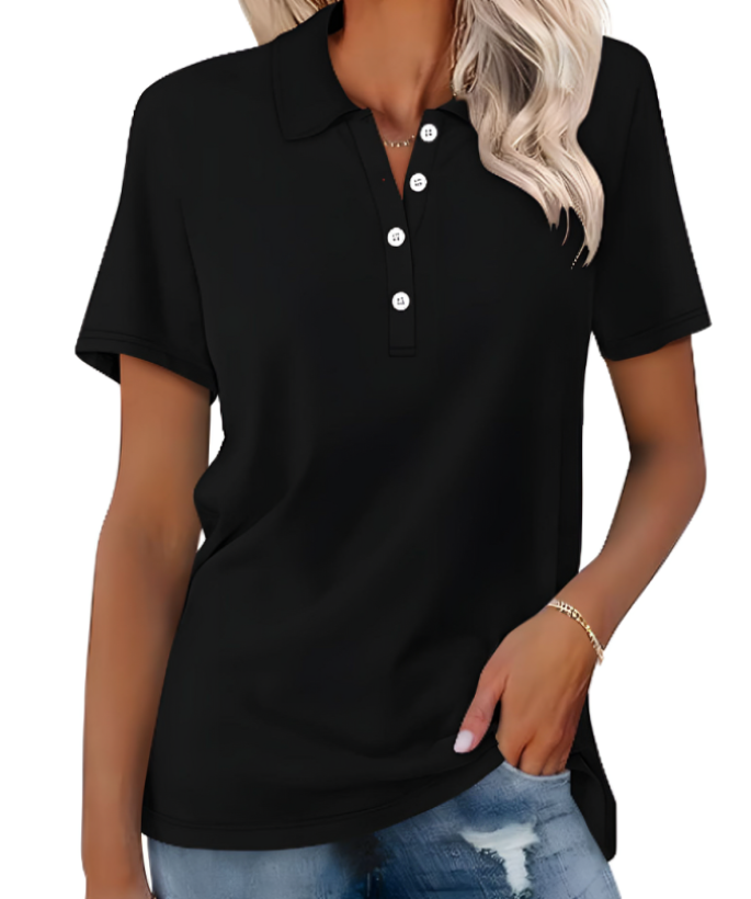 Noelia – Klassiek dames poloshirt met ademende pasvorm en tijdloze stijl