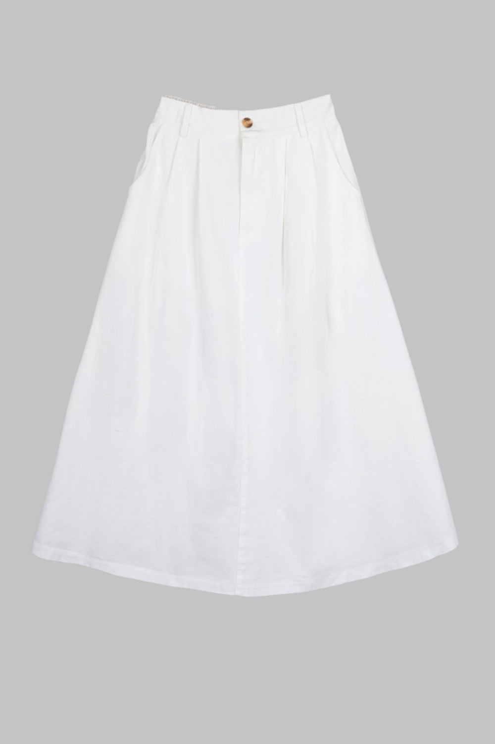 Sorelia A-lijn Midi-Rok – Tijdloze Eenvoud met Casual Verfijning