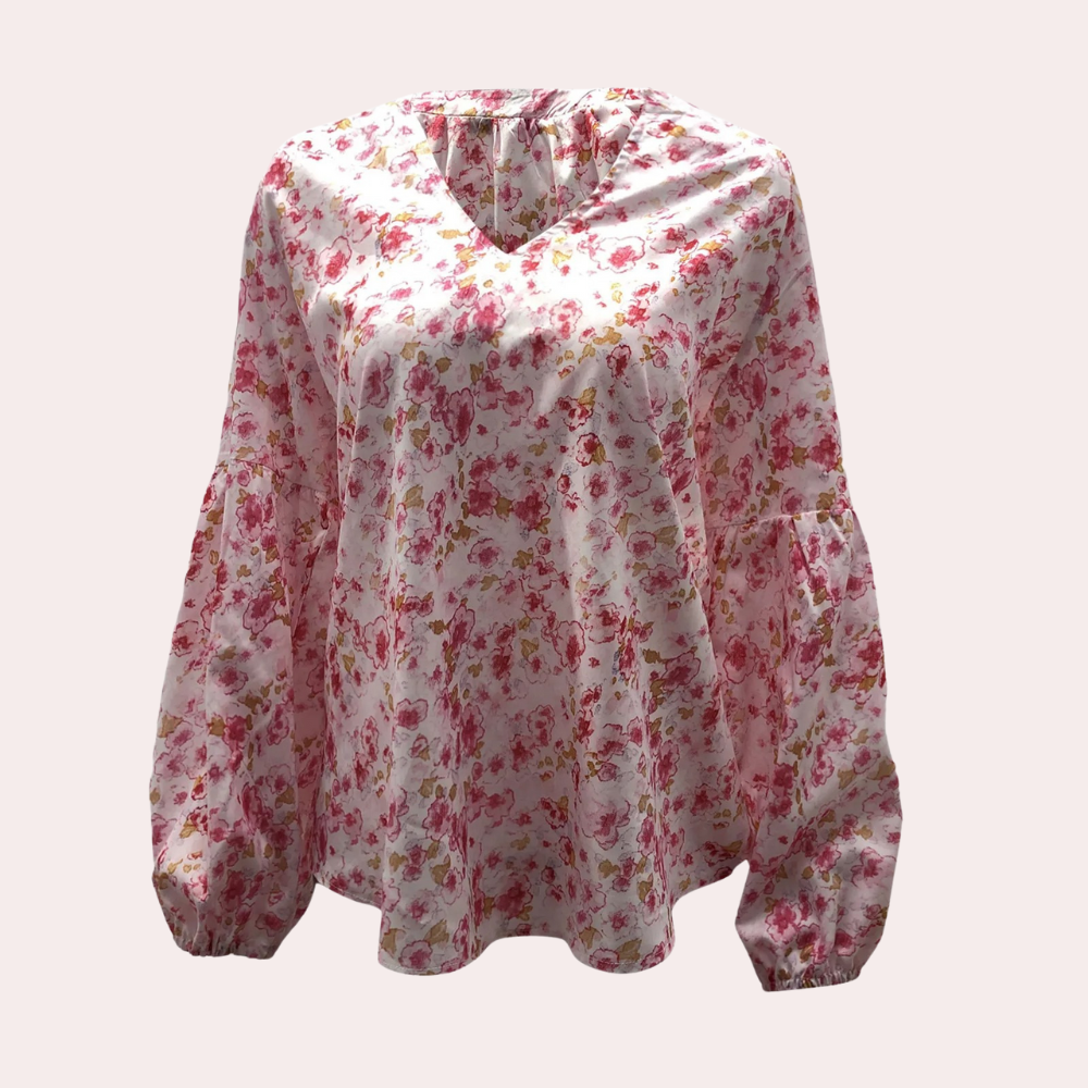 Florelyn – Zomerse damesblouse met bloemenprint en luchtige charme