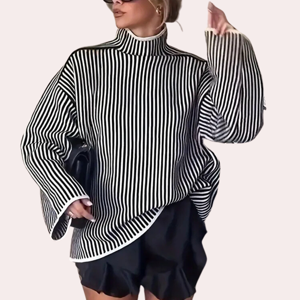 Sorelline – Gestreepte damestrui met tijdloze elegantie