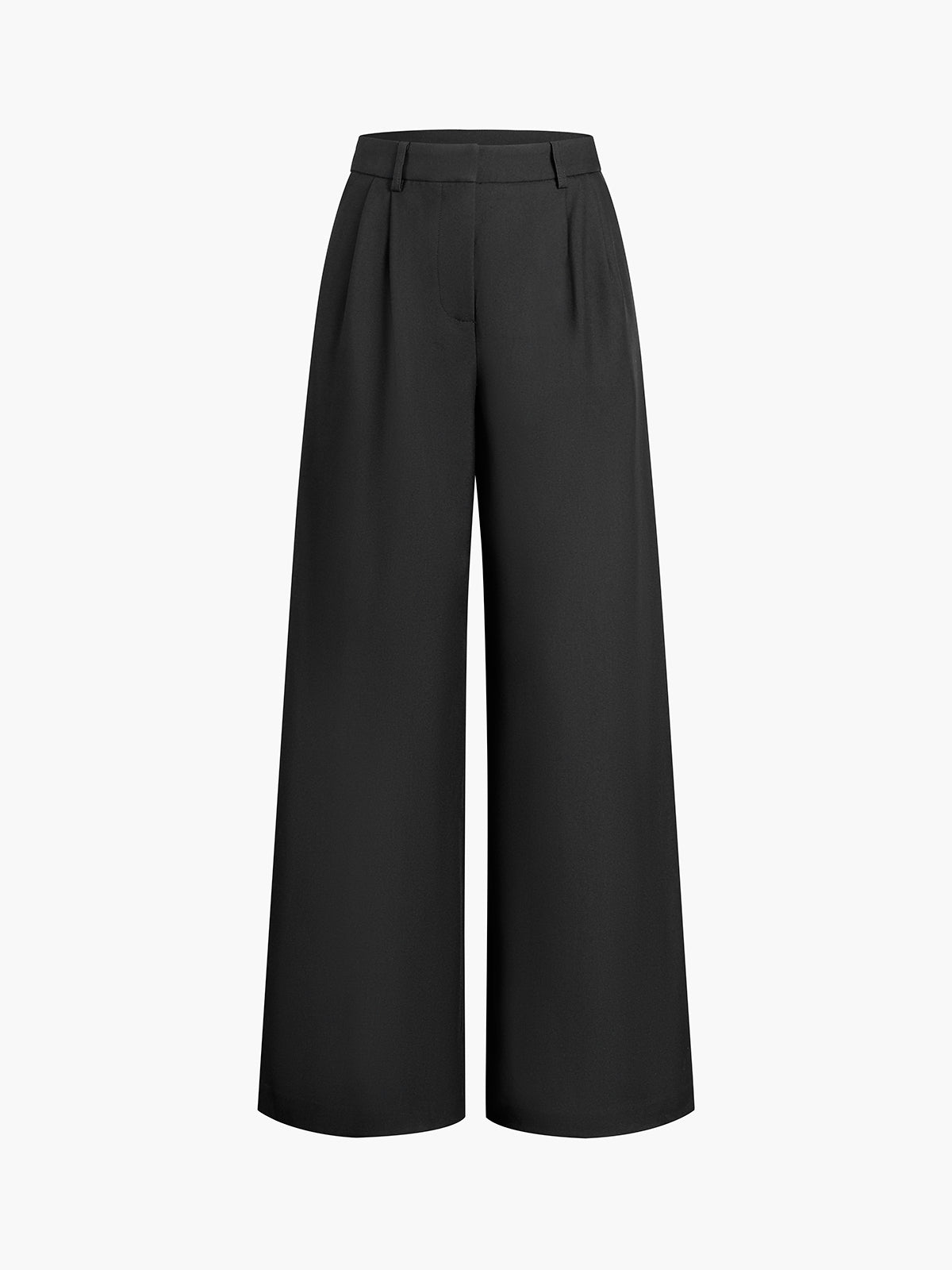 Dames wide leg broek met hoge taille – elegant, tijdloos en comfortabel