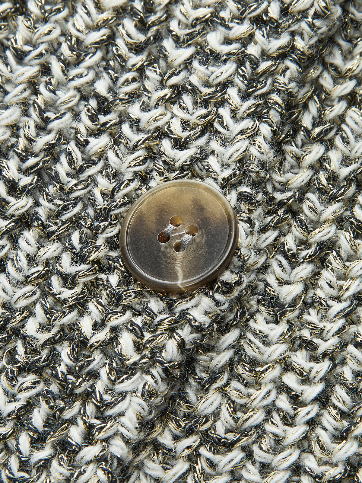 Mouwloos gebreid damesvest met knoopsluiting – regular fit en licht stretchend