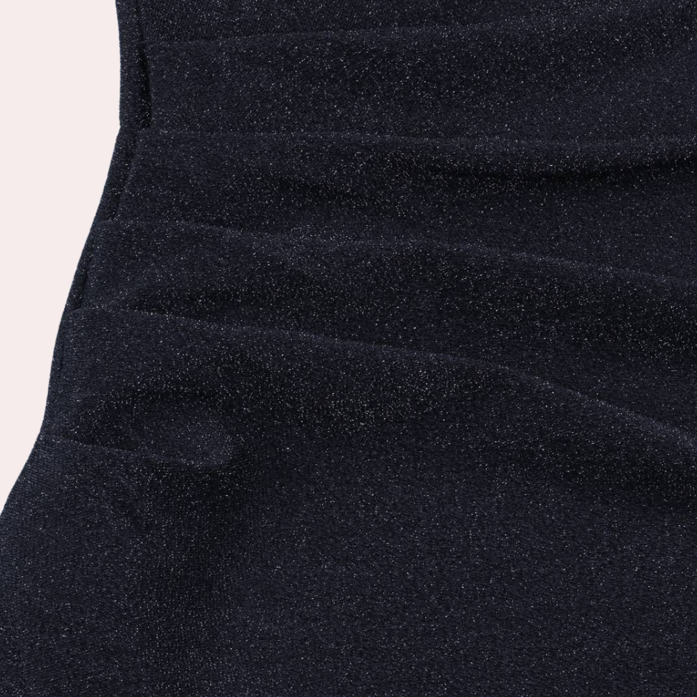 Selena Gown – Elegante glitterjurk met lange snit en luxe details