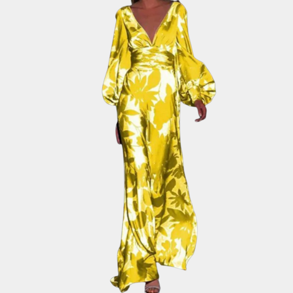 Maravelle – Stijlvolle damesjurk van katoen met flatterende pasvorm