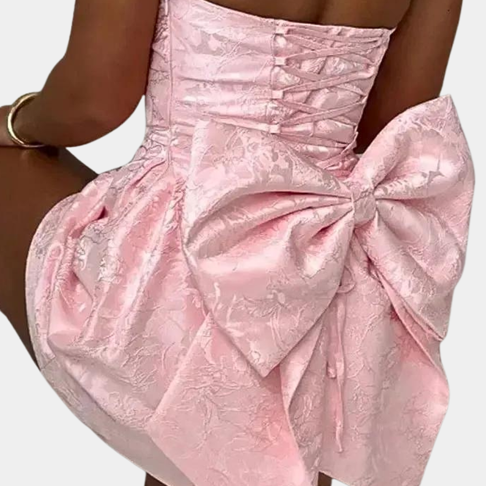 Elanovia – Strapless cocktailjurk voor dames met een elegante, moderne uitstraling