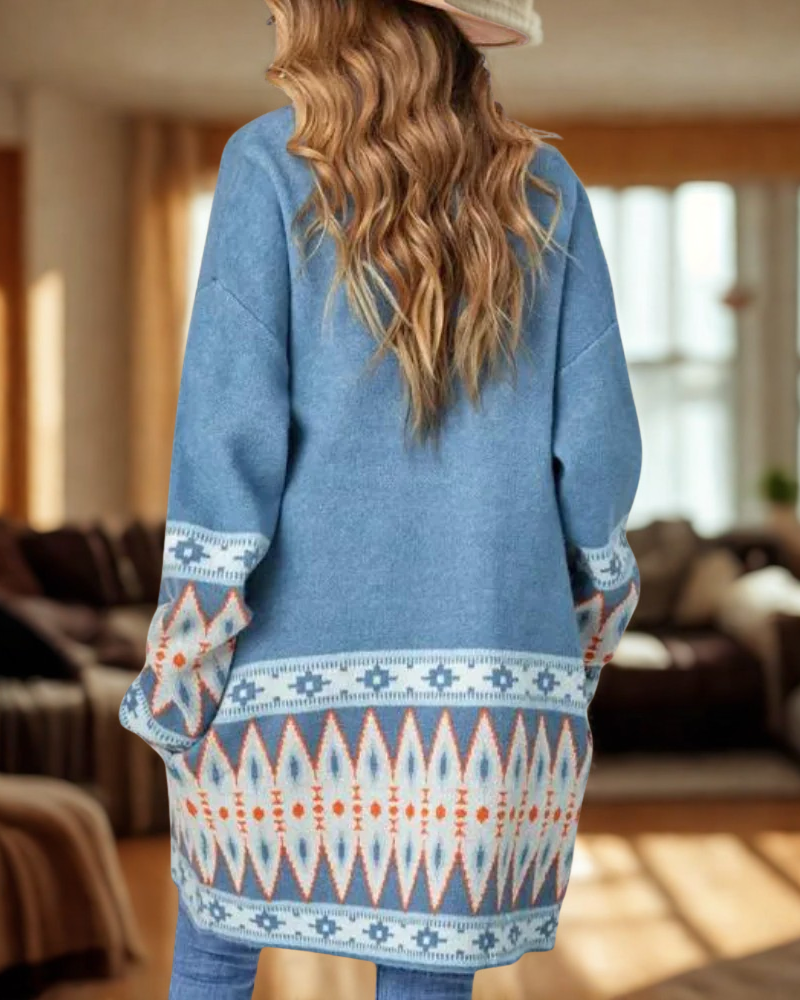 Calista – Cardigan met Tijdloze Warmte en Elegantie