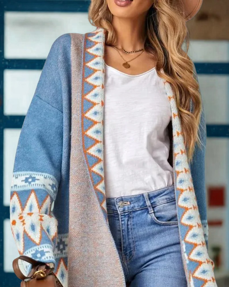 Calista – Cardigan met Tijdloze Warmte en Elegantie