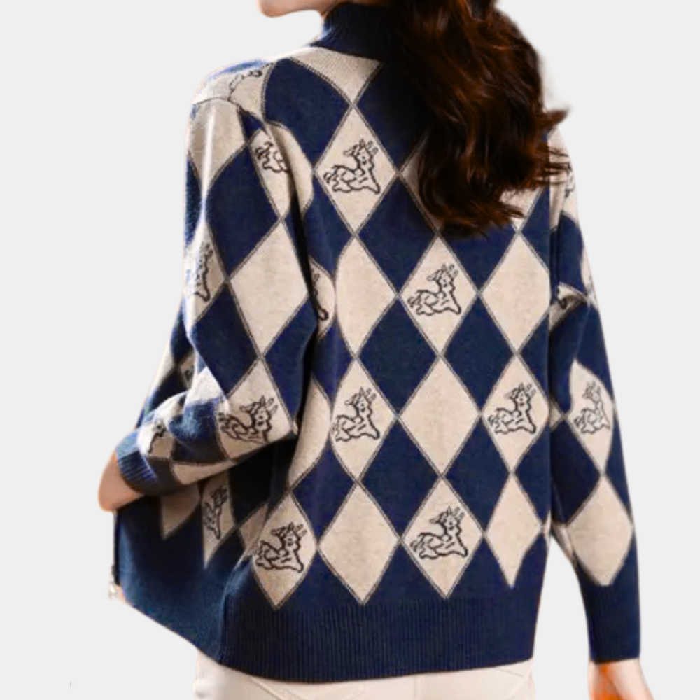 Serelune – Elegant damesvest met rits en vrouwelijke pasvorm