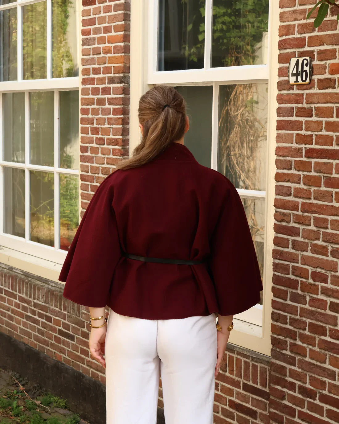 Zeravine – Wollen damesjas met luxe uitstraling en flatterend silhouet