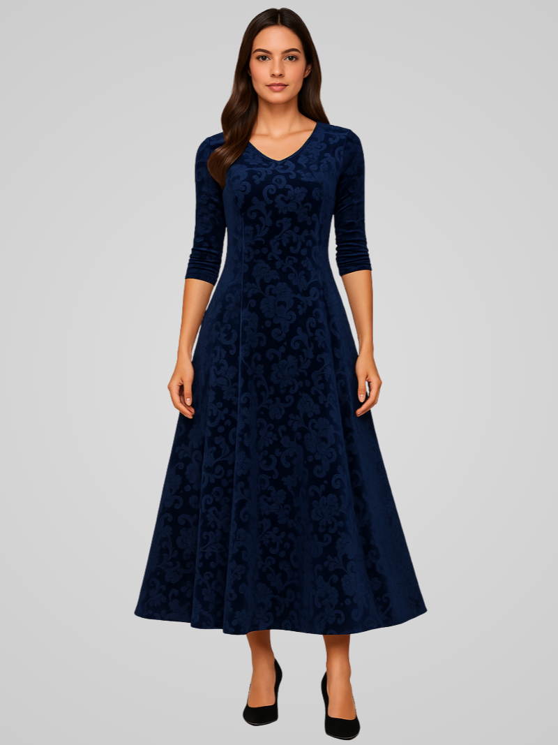 Coralia – Oversized Denim Jas met Tijdloze Klasse