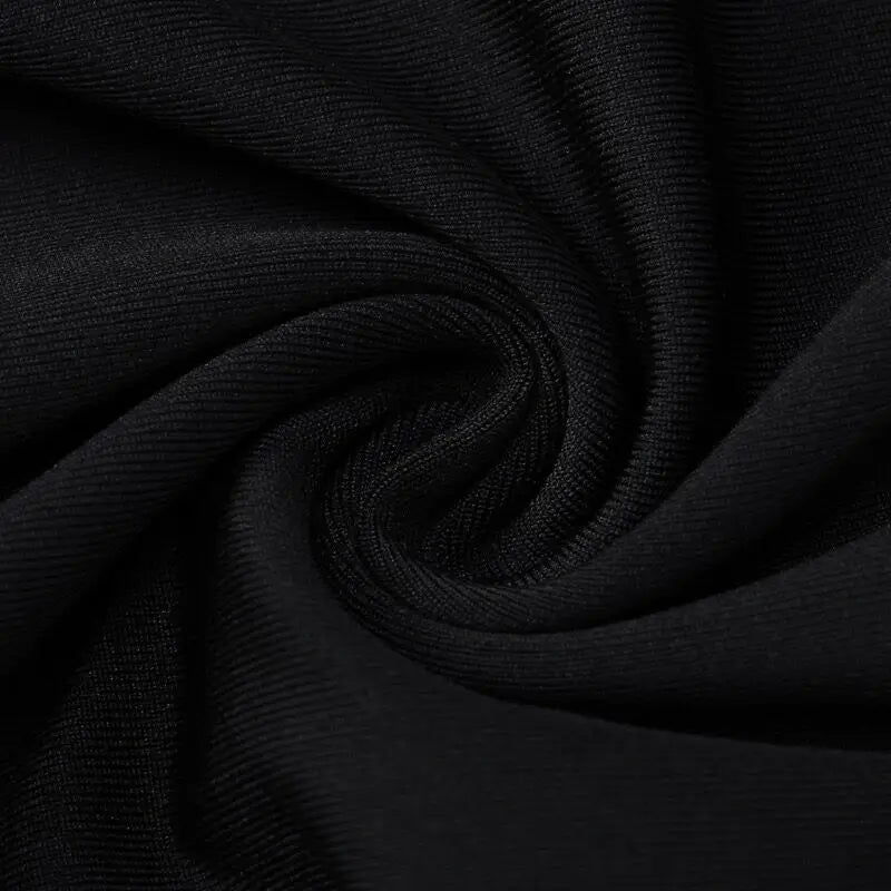 Valenne Zwarte One-Shoulder Avondjurk – Tijdloos, Elegant en Verfijnd