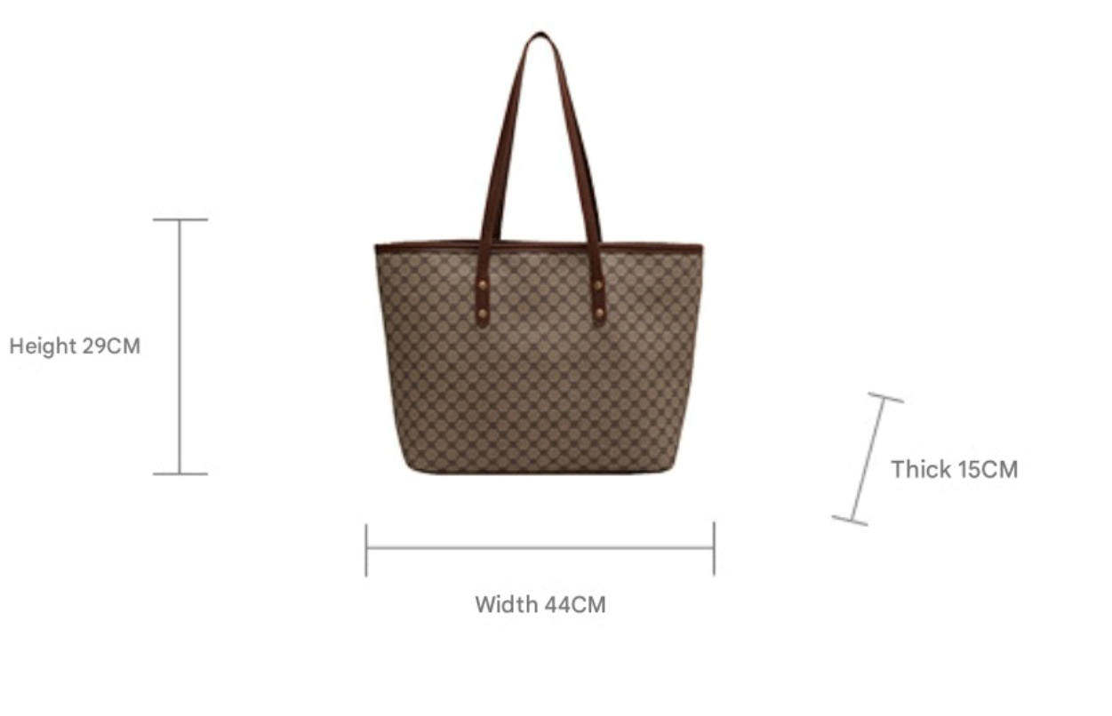 Serenya Luxe Leren Schoudertas – Elegante Handtas met Ruim Design