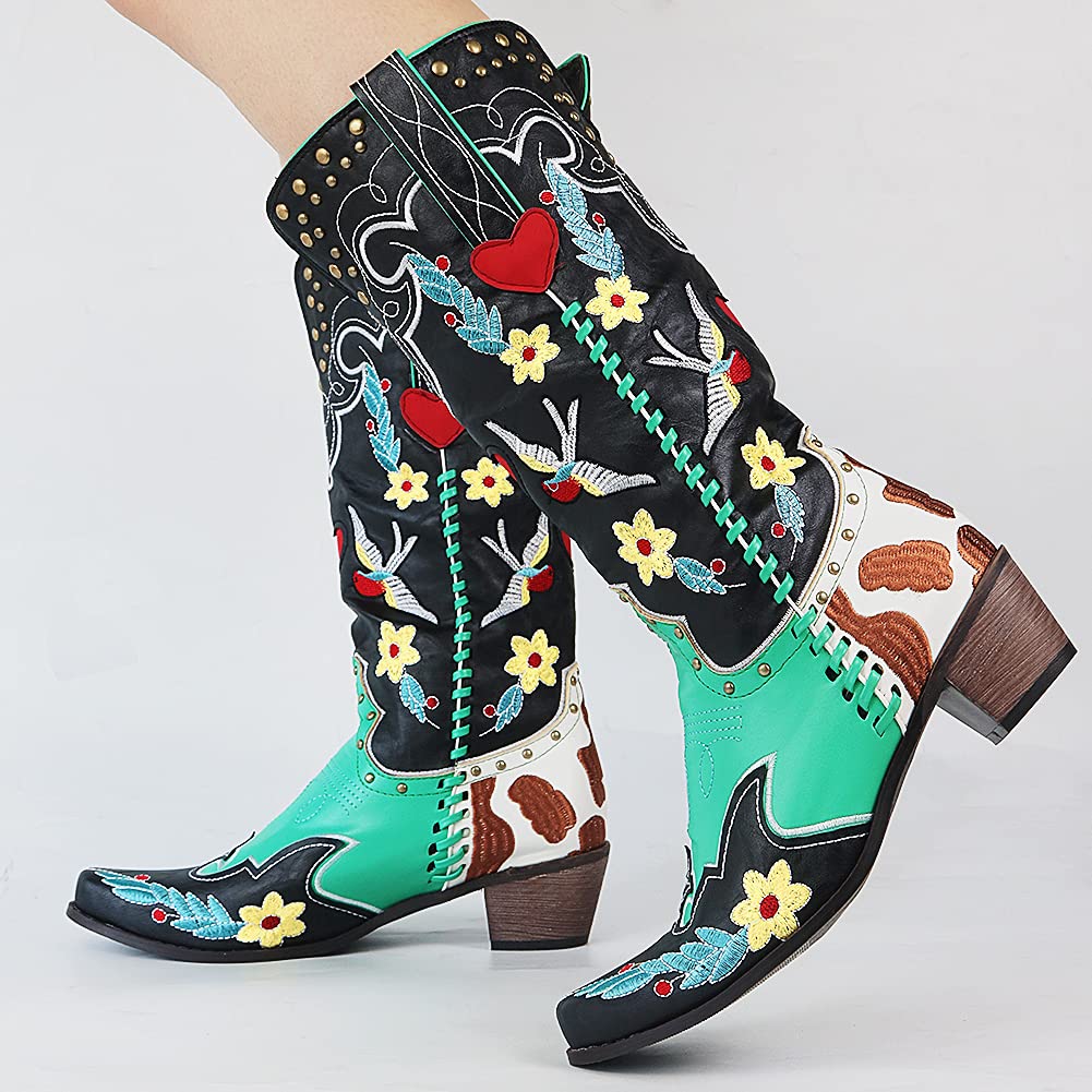Calliora – Cowboylaarzen voor Dames | Westernstijl met Elegante Details