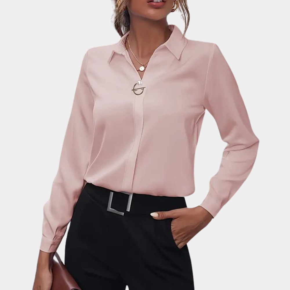 Avelisse – Tijdloze Damesblouse met Elegante Pasvorm