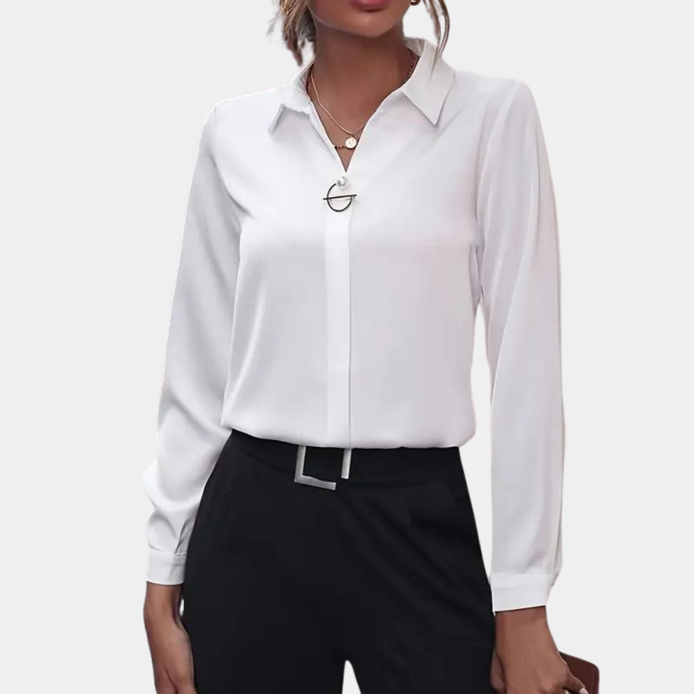 Avelisse – Tijdloze Damesblouse met Elegante Pasvorm