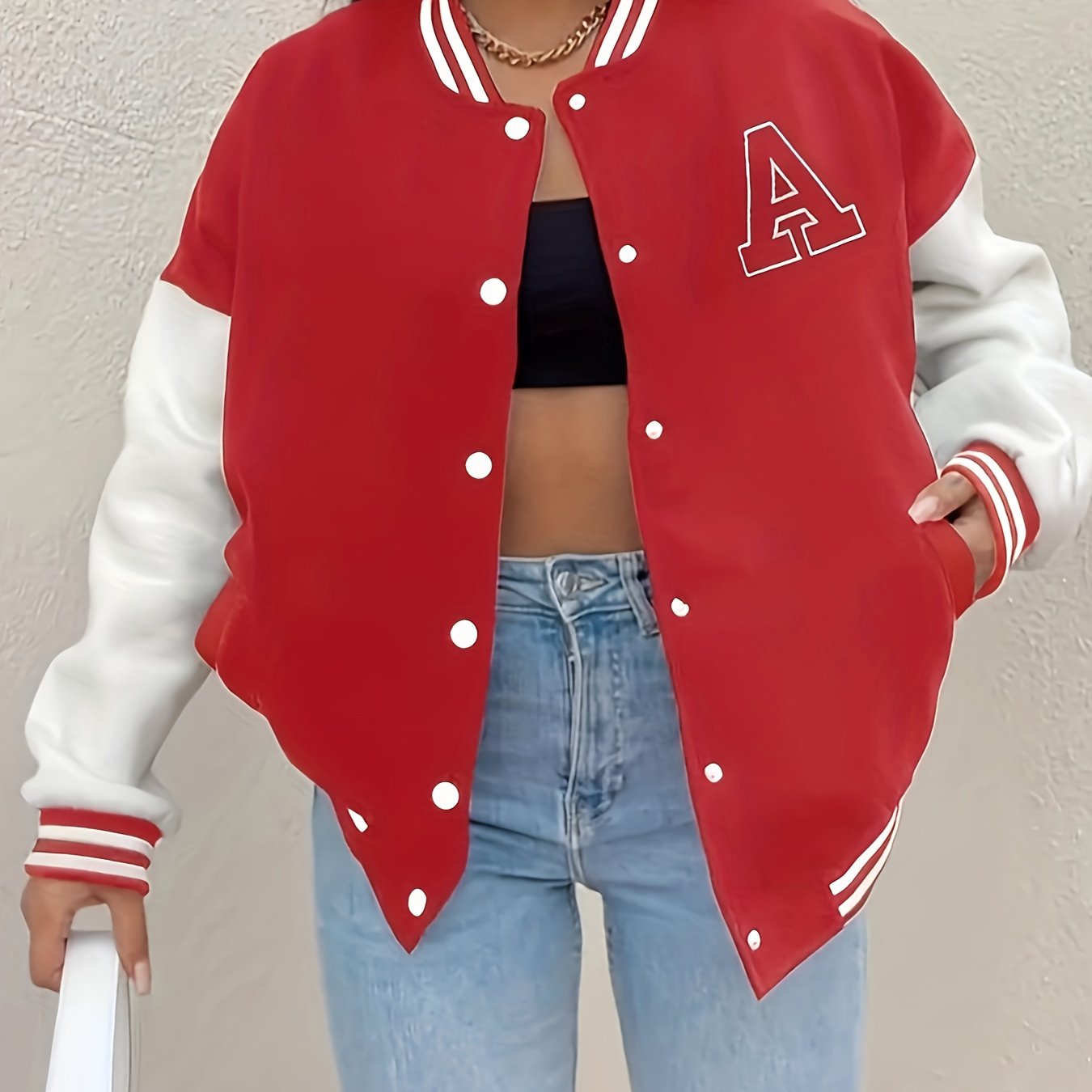 Leonie Varsity Jas – Sportieve Class met een Stijlvolle Twist