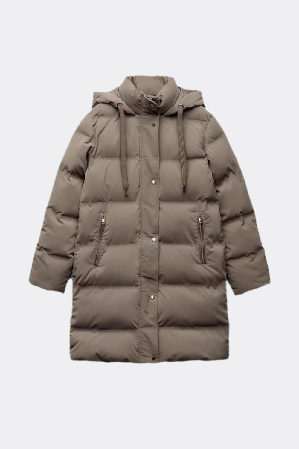 Maribel Cotton Coat – Verfijnde Warmte met Tijdloze Elegantie