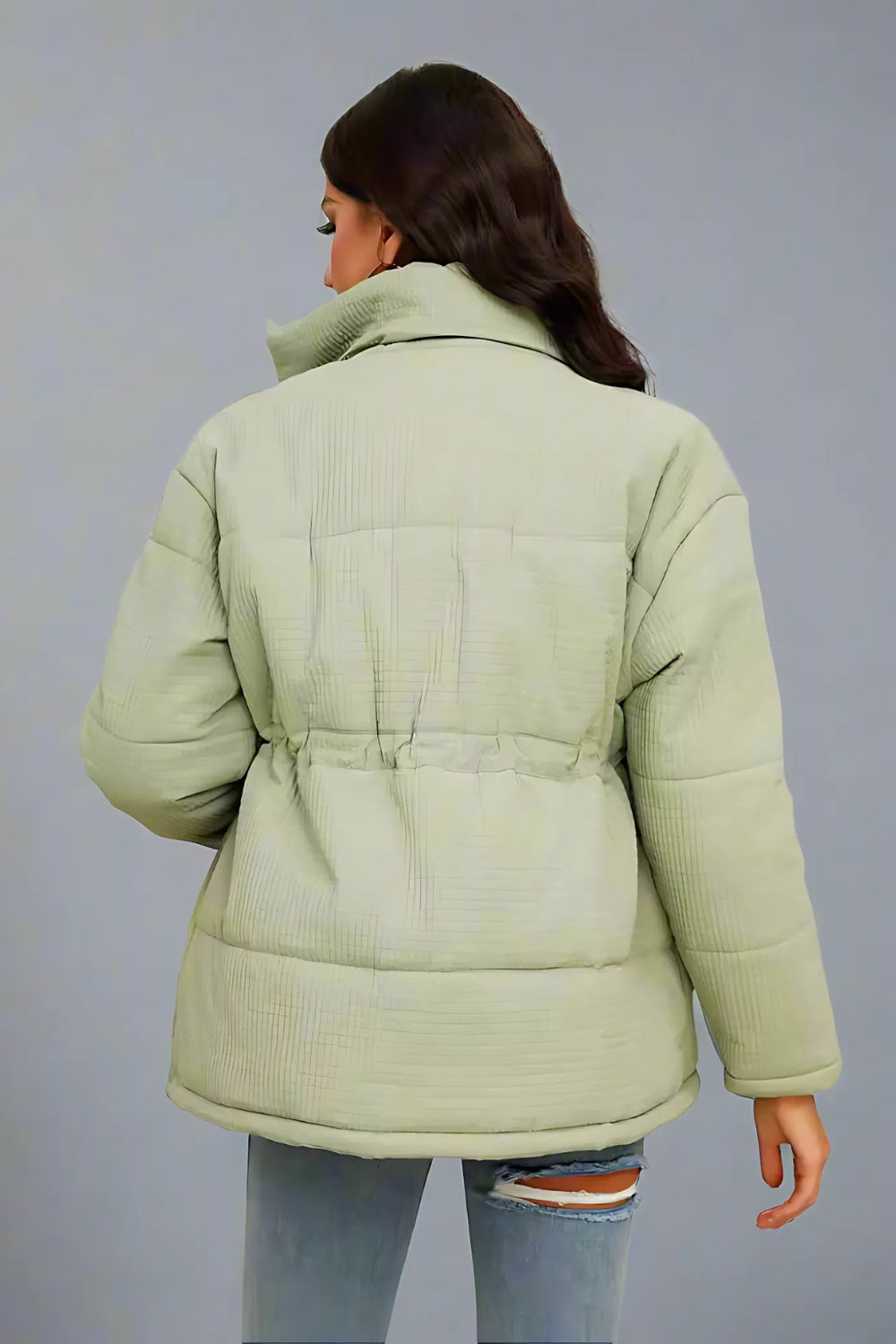 Calira Jack – Verfijnde Katoenen Jas met Tijdloze Uitstraling