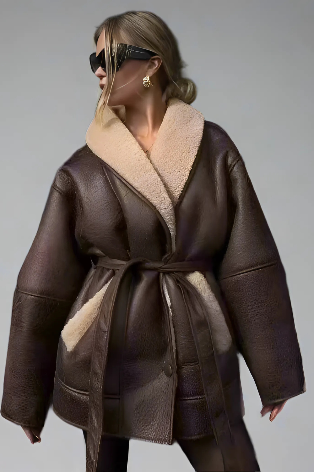 Norella Suède-Kasjmier Jas – Tijdloze Luxe & Verfijnde Stijl