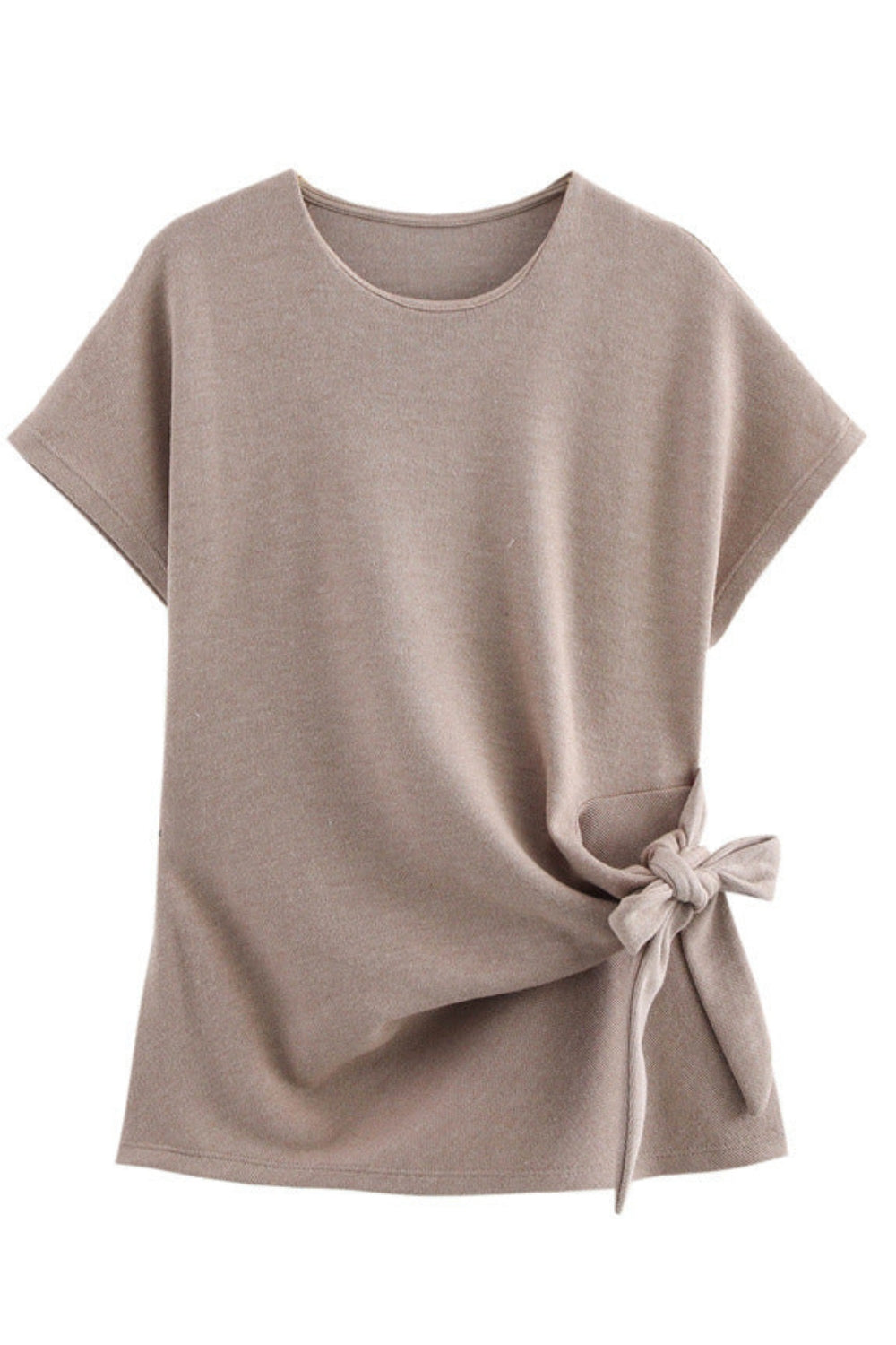 Maeve Top – Zachte Gebreide Top met Strikdetail