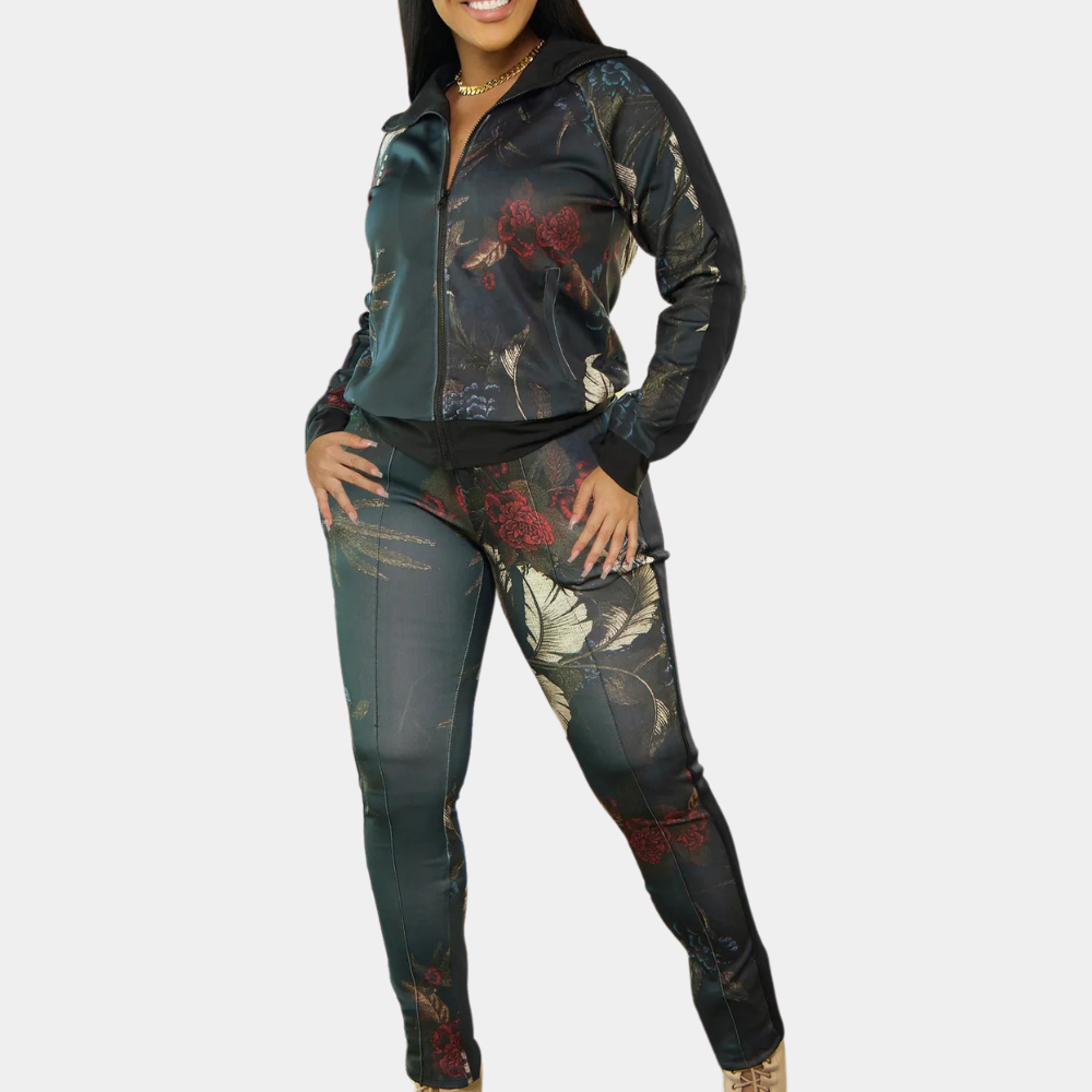 Lorevra – Trendy tweedelige dames set met elegante fit