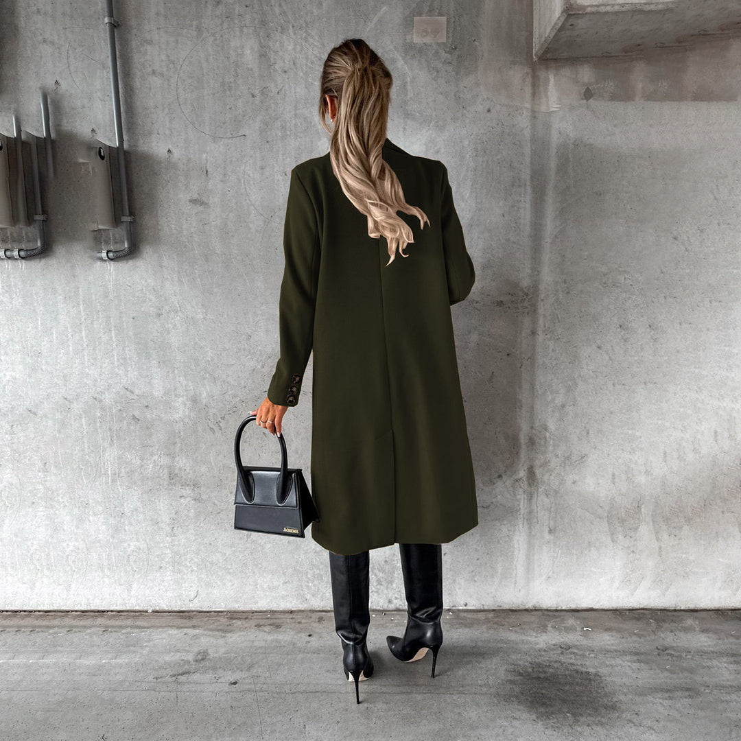 Isolde Coat – Warme en elegante winterjas met luxe afwerking