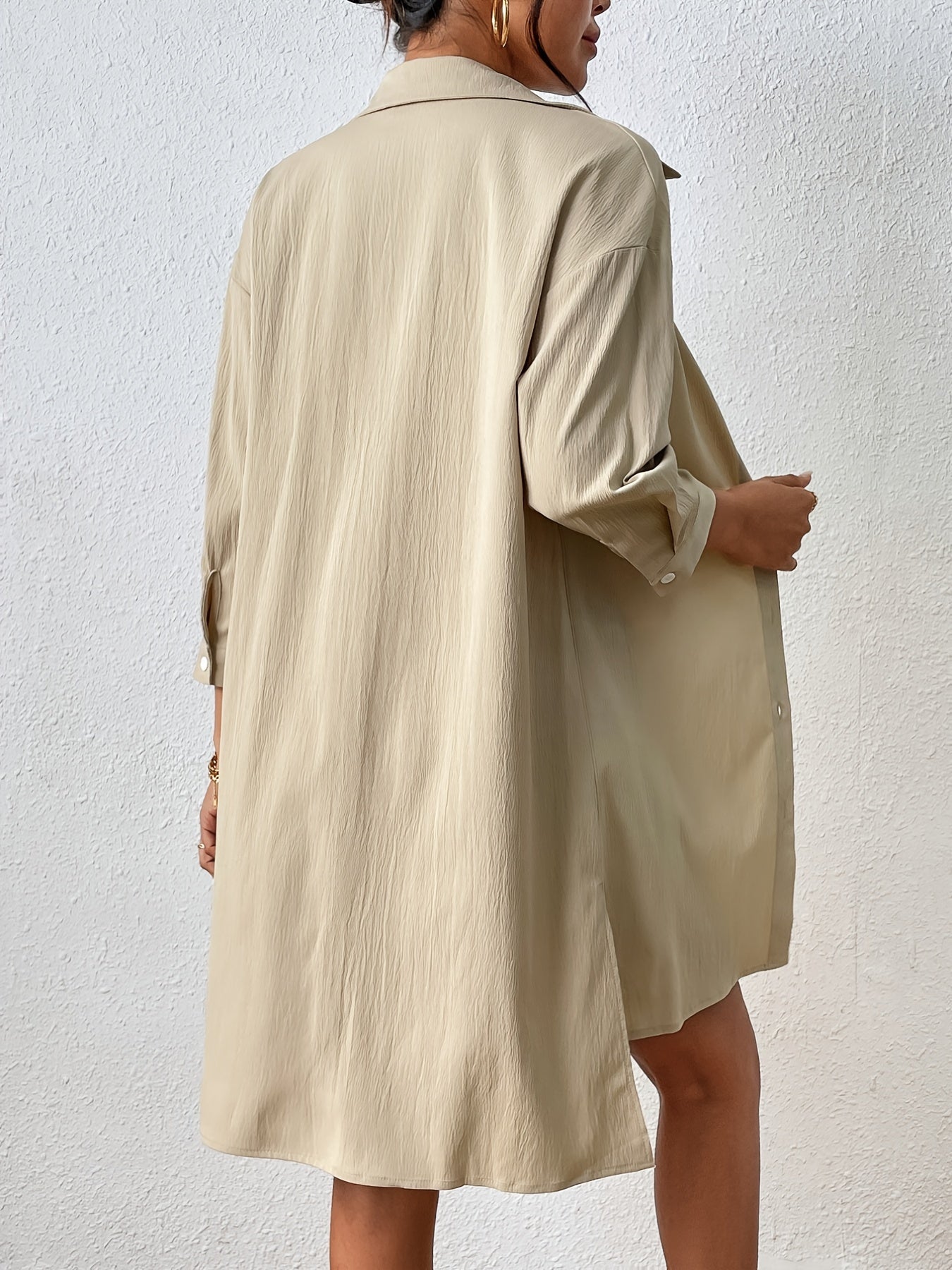 Saphina Set – Luchtige Tweedelige Set met Overhemd en Short