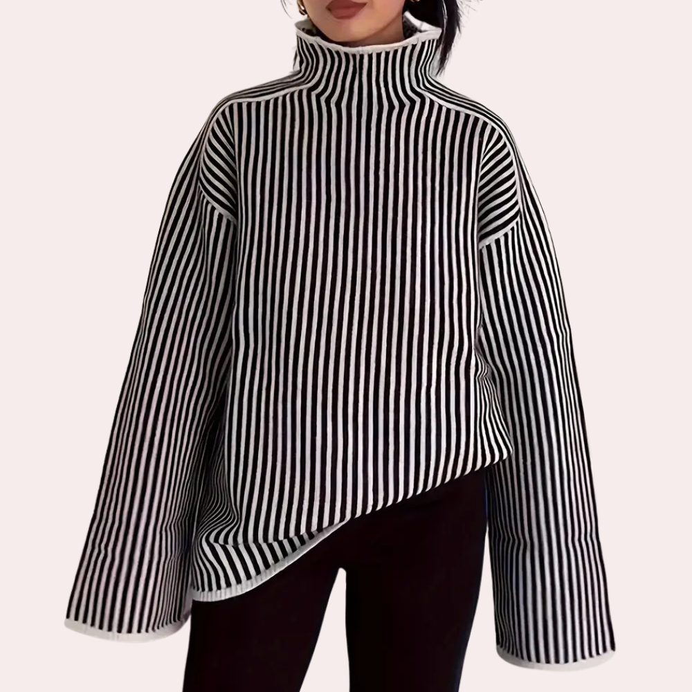 Sorelline – Gestreepte damestrui met tijdloze elegantie