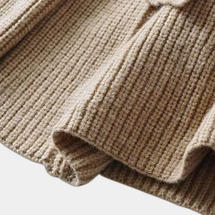 Isolenne – Cardigan voor Dames met Riem | Elegant, Comfortabel & Tijdloos