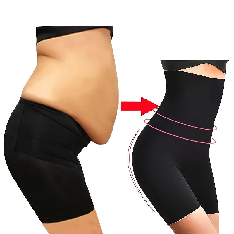 Lunara - Naadloze Hoge Taille Shapewear Shorts voor Optimaal Comfort, Buikcontrole en Liftend Effect