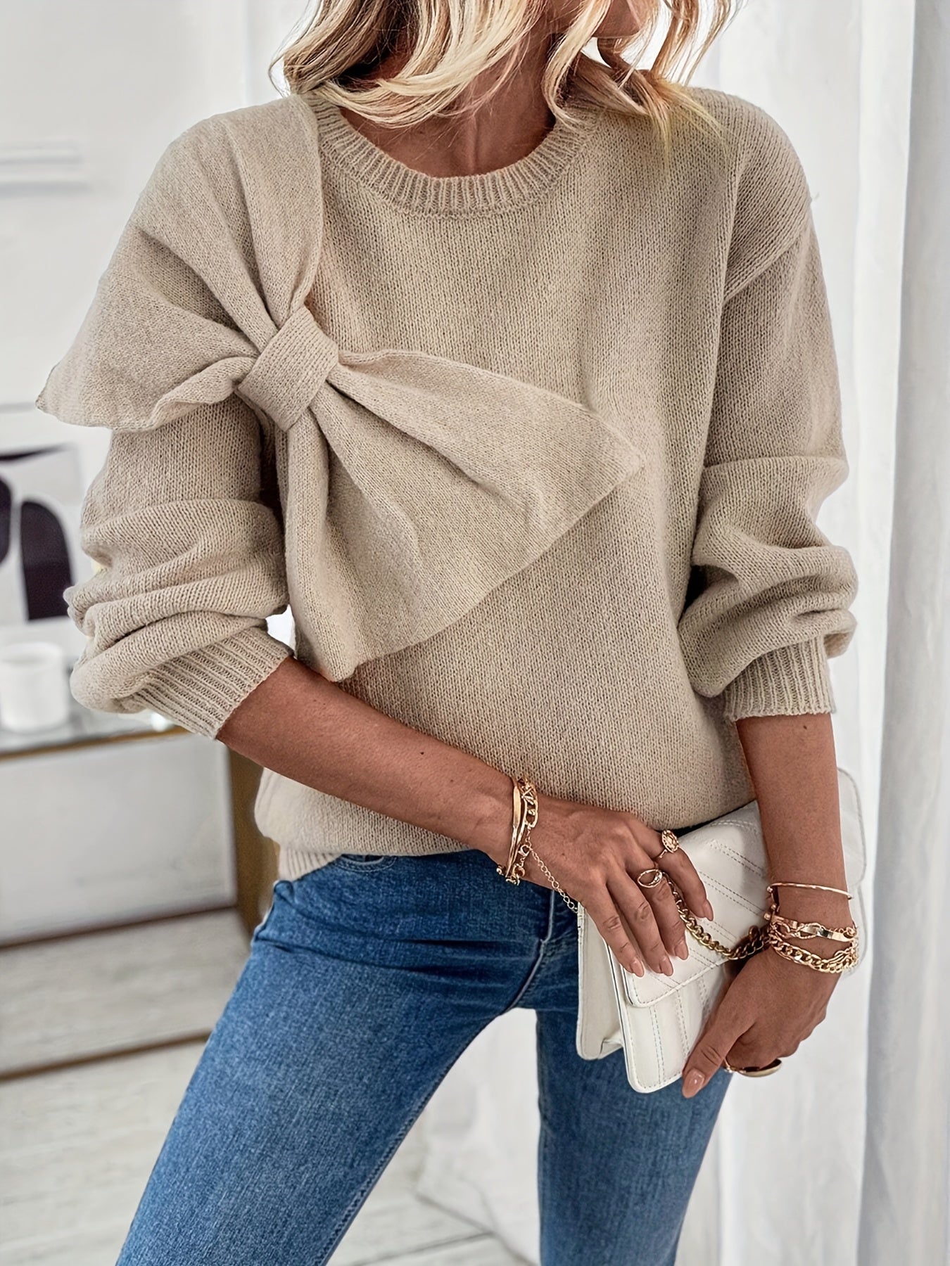 Livia Chique Striktrui met Lange Mouwen – Elegant & Comfortabel