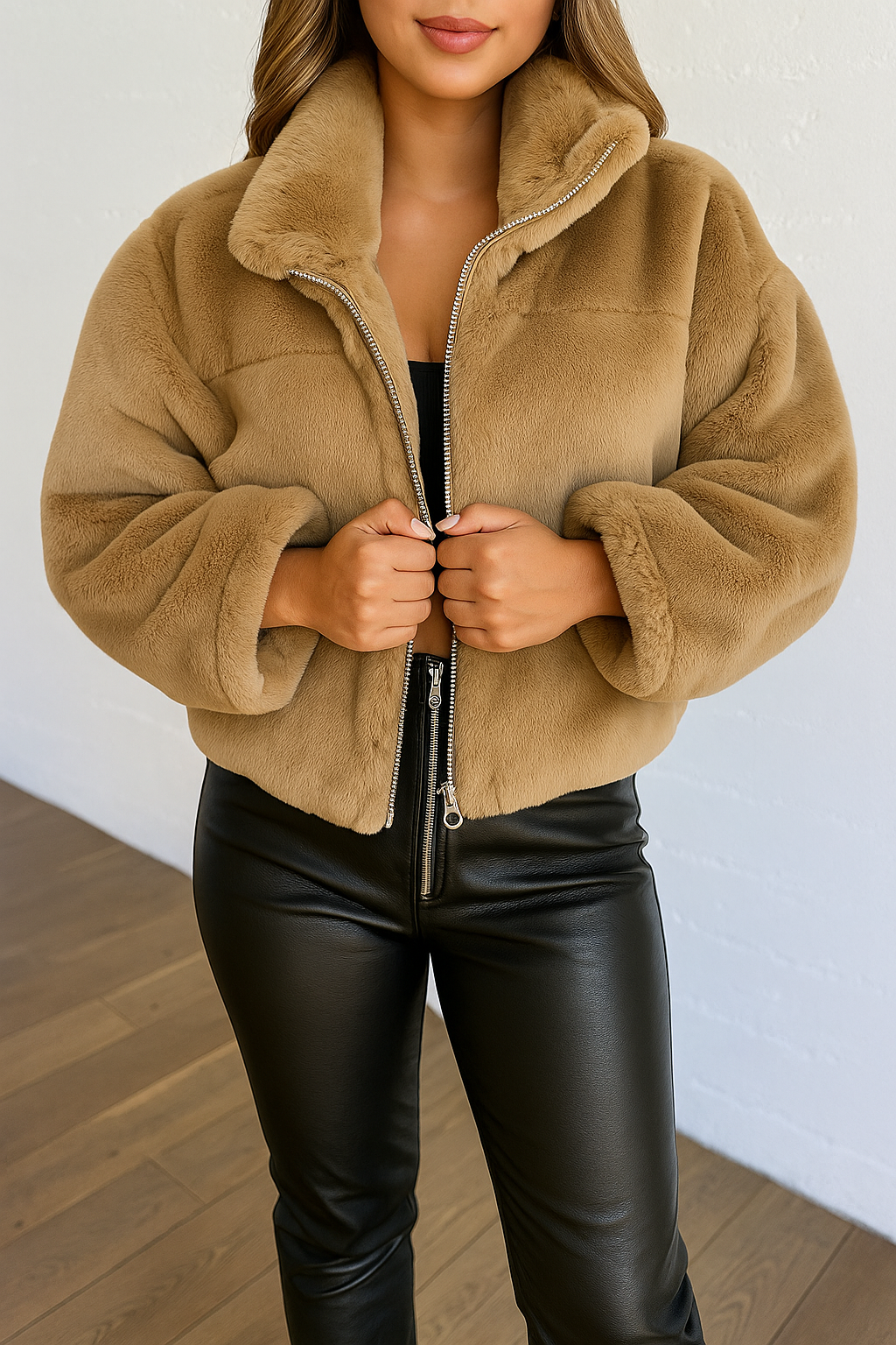 Elodie Winter Coat – Oversized Damesjas met Tijdloze Warmte en Elegantie