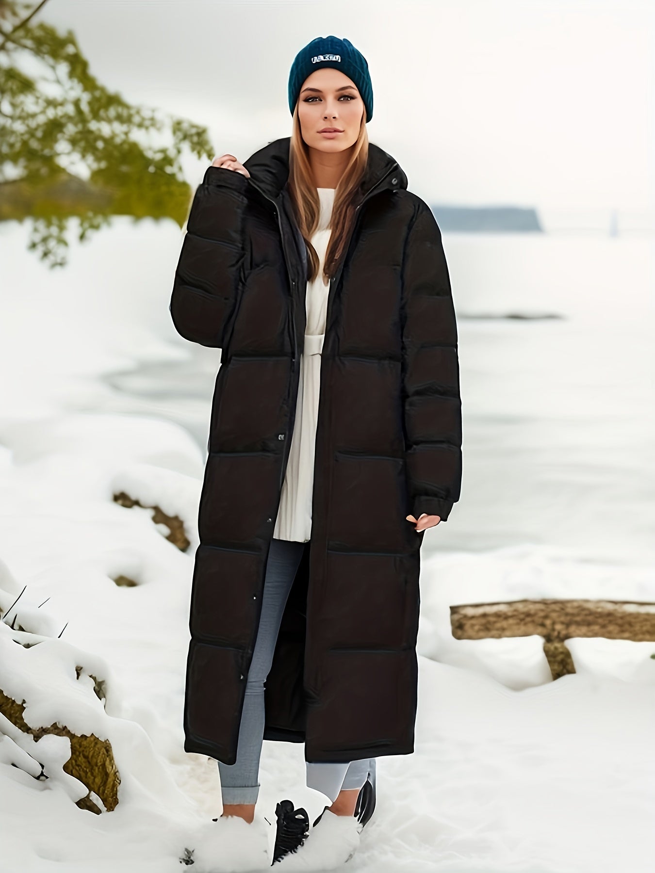 Clarine Winter Parka – lange damesparka met warme voering en elegante uitstraling