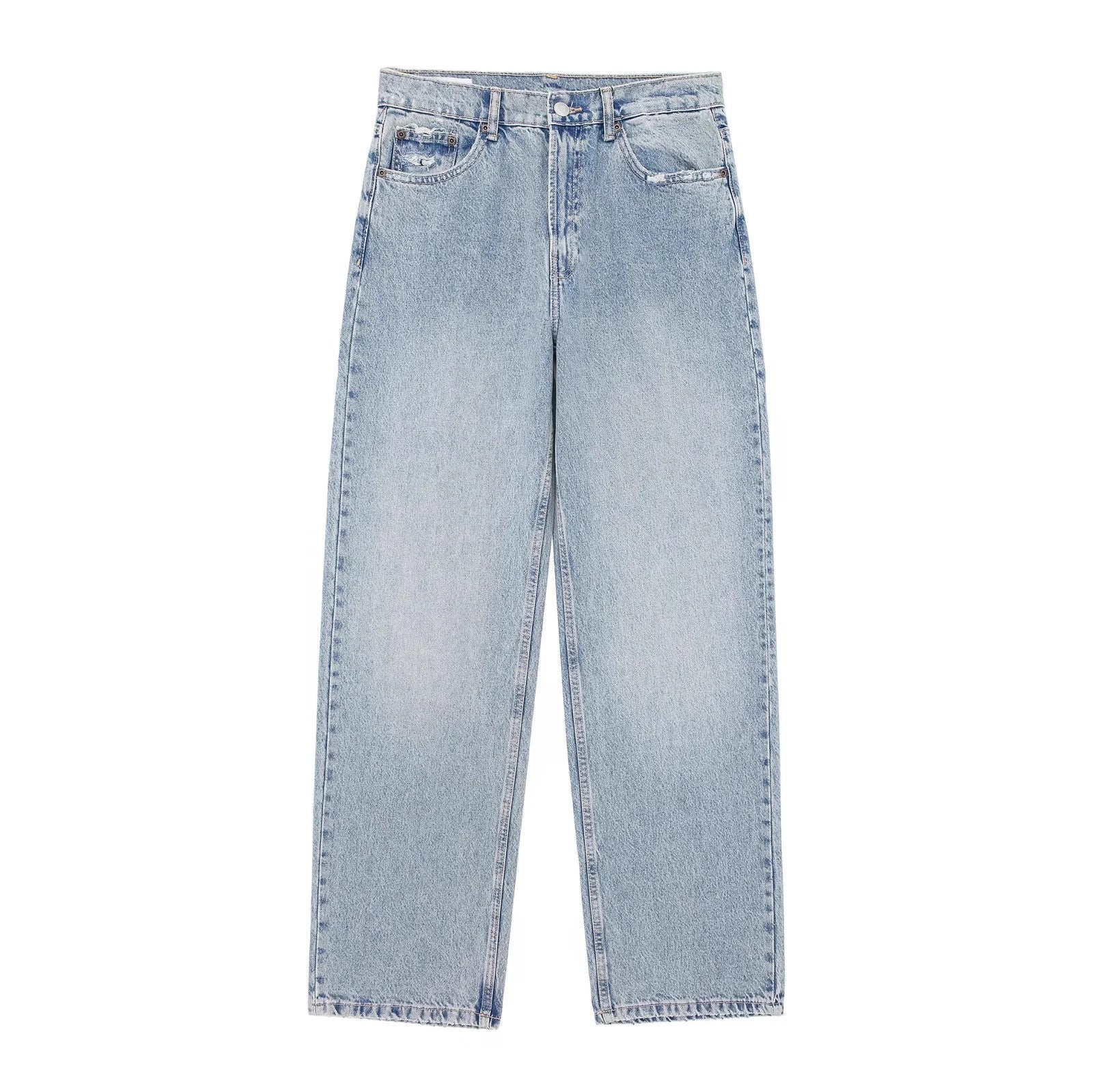Amerikaanse Straight Fit Jeans