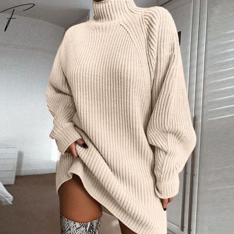 Noelle Sweaterjurk – Elegantie & Comfort in één Herfstfavoriet