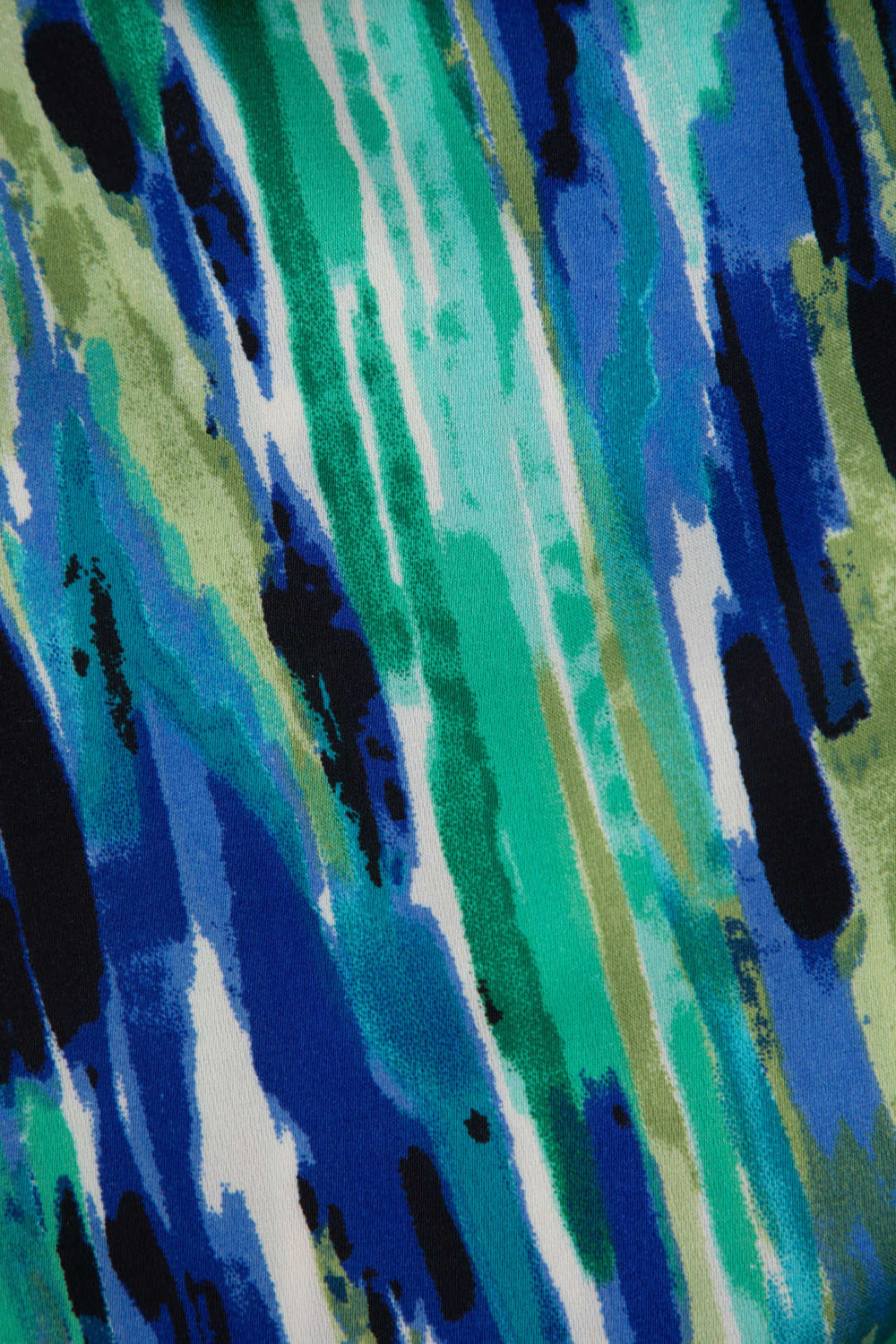 Calivienne – Hoge Taille Broek met Marmerprint | Stijlvol & Comfortabel